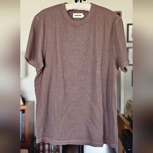 Taylor Stitch Organic Cotton Waffle Short Sleeve Crew Shirt